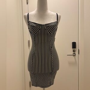 American Apparel Pinstripe Mini Dress